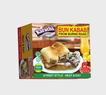Karachi-Style Frozen Bun Kababs – 6 Pack